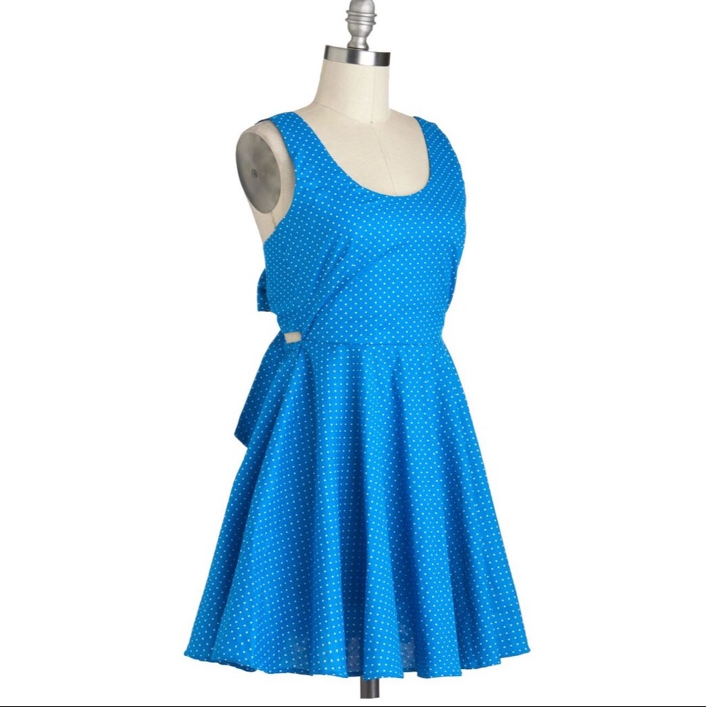 Blue Modcloth Dress 🌊